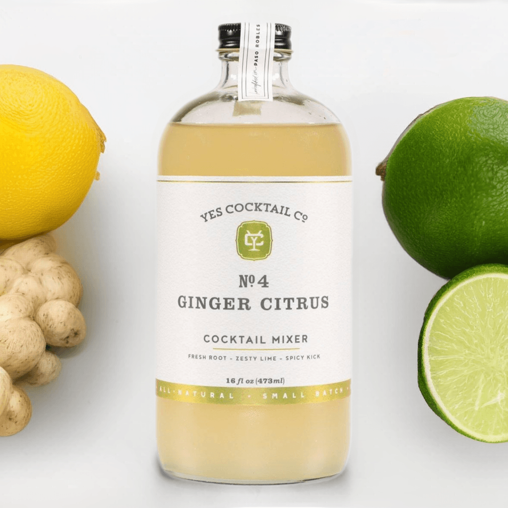 Ginger Citrus Cocktail Mixer (16oz) by Yes Cocktail Co.