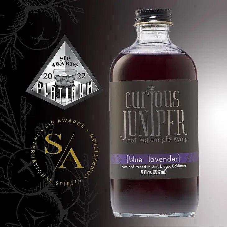 Blue Lavender {Not So} Simple Syrup (8oz) by Curious Juniper