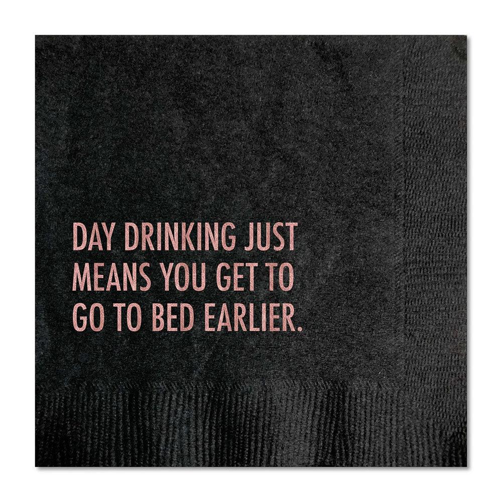 'Day Drinking' Cocktail Napkins (Pack of 20) by Pretty Alright Goods