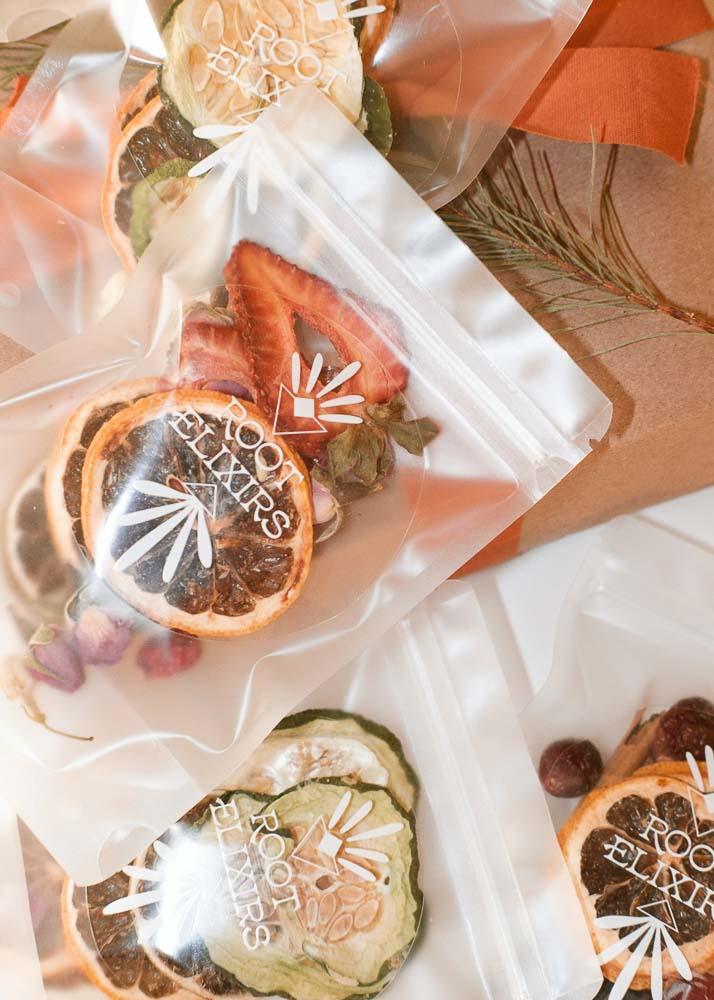 Golden Hour Garnish Pack (Star Anise, Cranberry, Lemon, Cinnamon) by Root Elixirs
