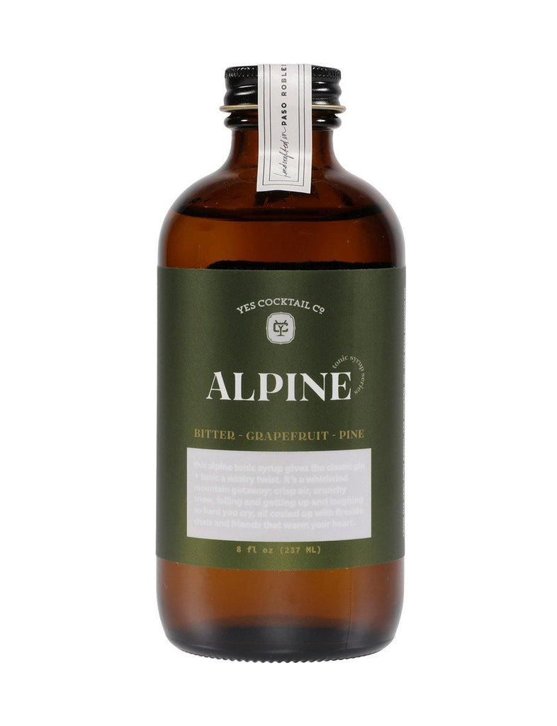 Alpine Tonic Syrup (8oz) by Yes Cocktail Co.
