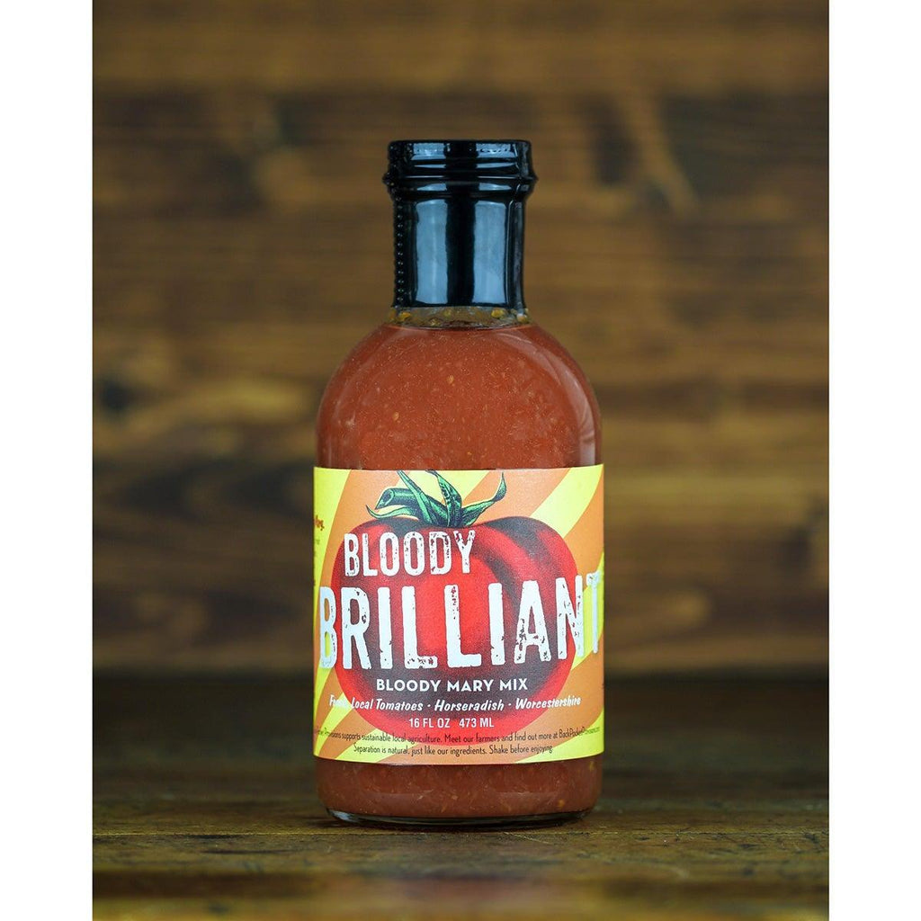 'Bloody Brilliant' Fresh Bloody Mary Mix (16oz) by Back Pocket Provisions