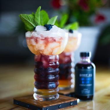 Blueberry Mint Simple Syrup (200ml) by ROOT 23 Syrups