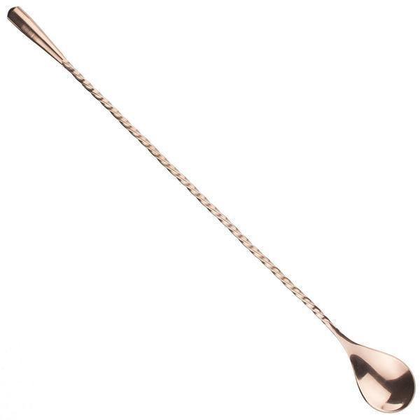 Copper Plated Teardrop Professional Bar Spoon by Prince of Scots