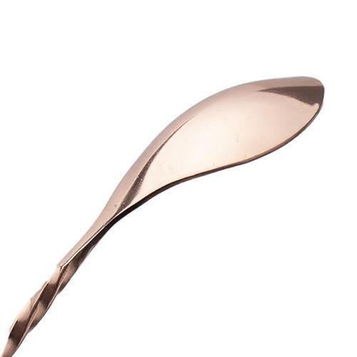 Copper Plated Teardrop Professional Bar Spoon by Prince of Scots