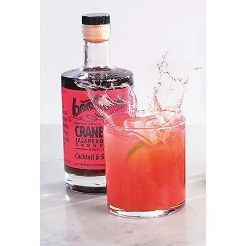 Cranberry Jalapeno Lime Cocktail & Soda Syrup (8oz) by Bootblack Brand