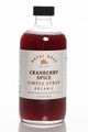 Cranberry Spice Organic Simple Syrup by Royal Rose Syrups