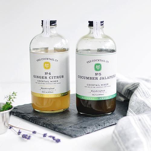 Cucumber Jalapeño Cocktail Mixer (16oz) by Yes Cocktail Co.