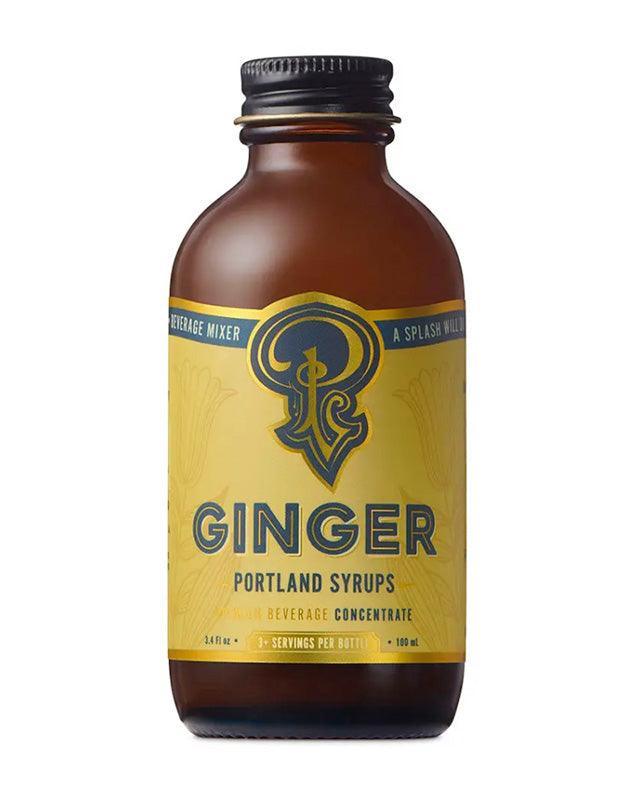 Ginger Cocktail & Soda Syrup (3.4oz) by Portland Syrups