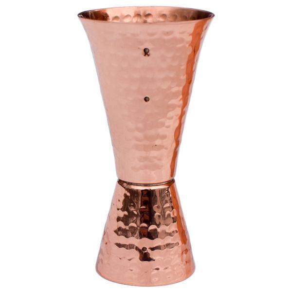 Hammered Solid Copper Jigger by Prince of Scots