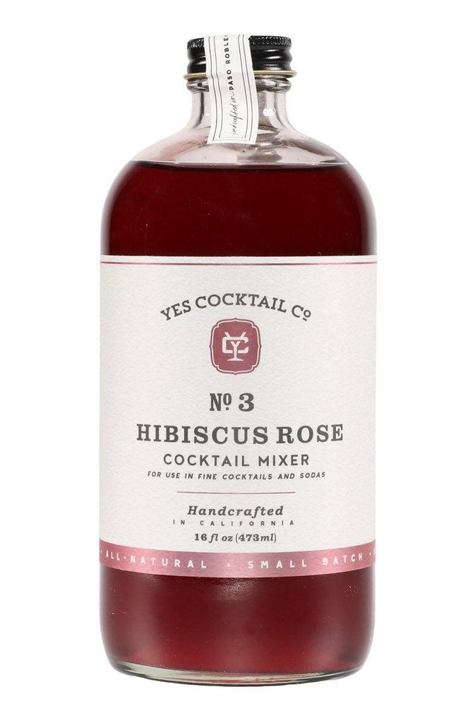 Hibiscus Rose Cocktail Mixer (16oz) by Yes Cocktail Co.