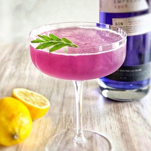 Lavender Lemon Organic Simple Syrup (8oz) by Royal Rose Syrups