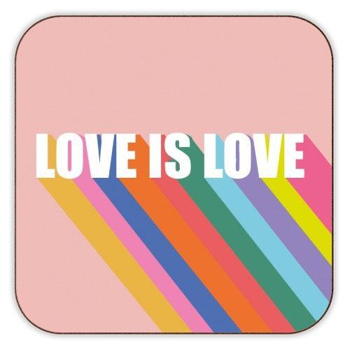 Love is Love Coaster by Art Wow