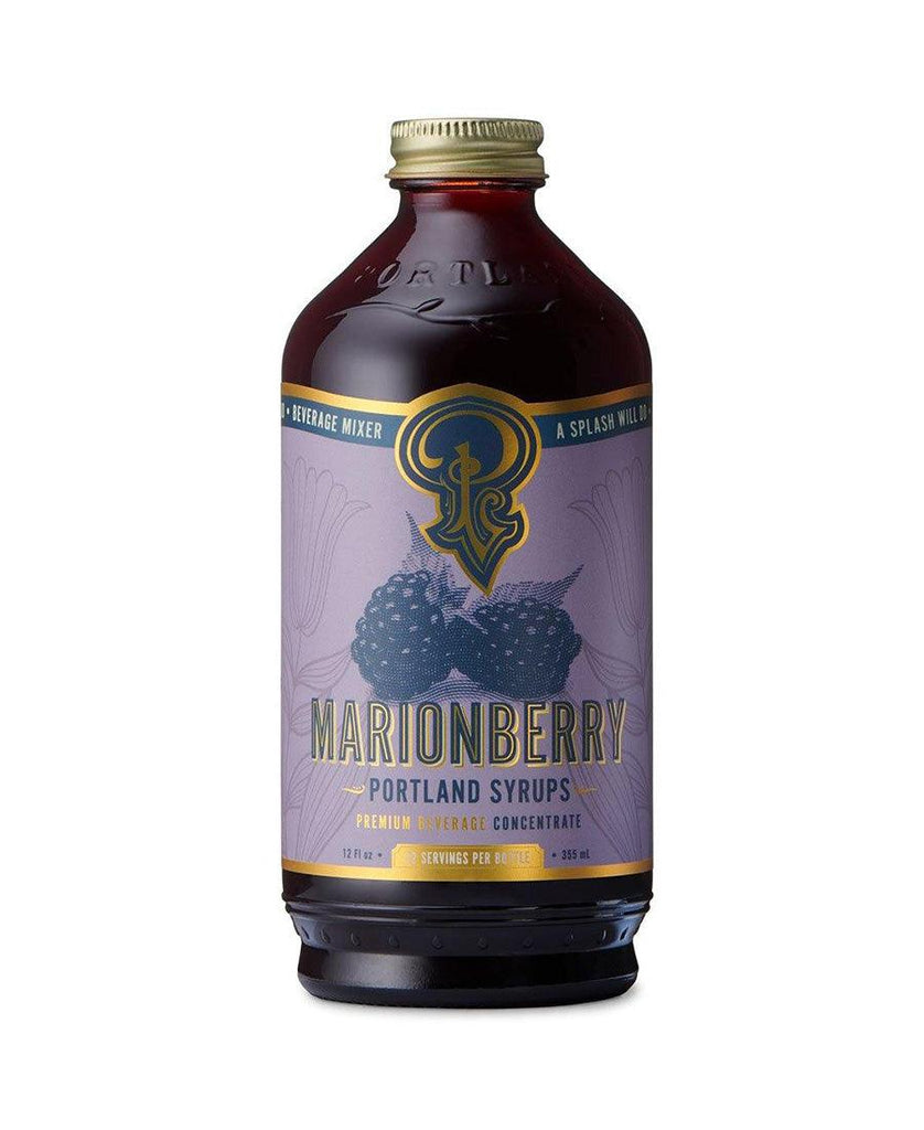 Marionberry Cocktail & Soda Syrup (12oz) by Portland Syrups