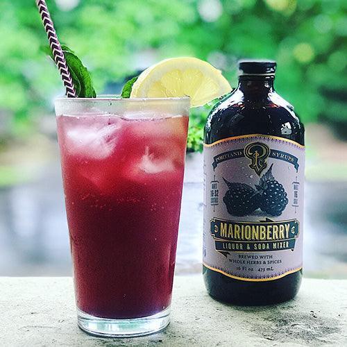 Marionberry Cocktail & Soda Syrup (12oz) by Portland Syrups