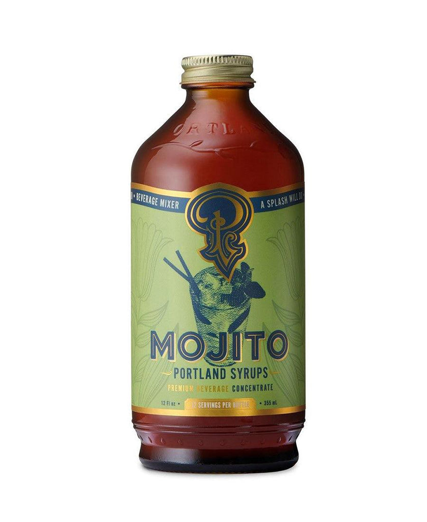Mojito Cocktail & Soda Syrup (12oz) by Portland Syrups