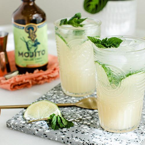 Mojito Cocktail & Soda Syrup (12oz) by Portland Syrups