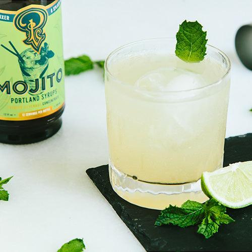 Mojito Cocktail & Soda Syrup (12oz) by Portland Syrups