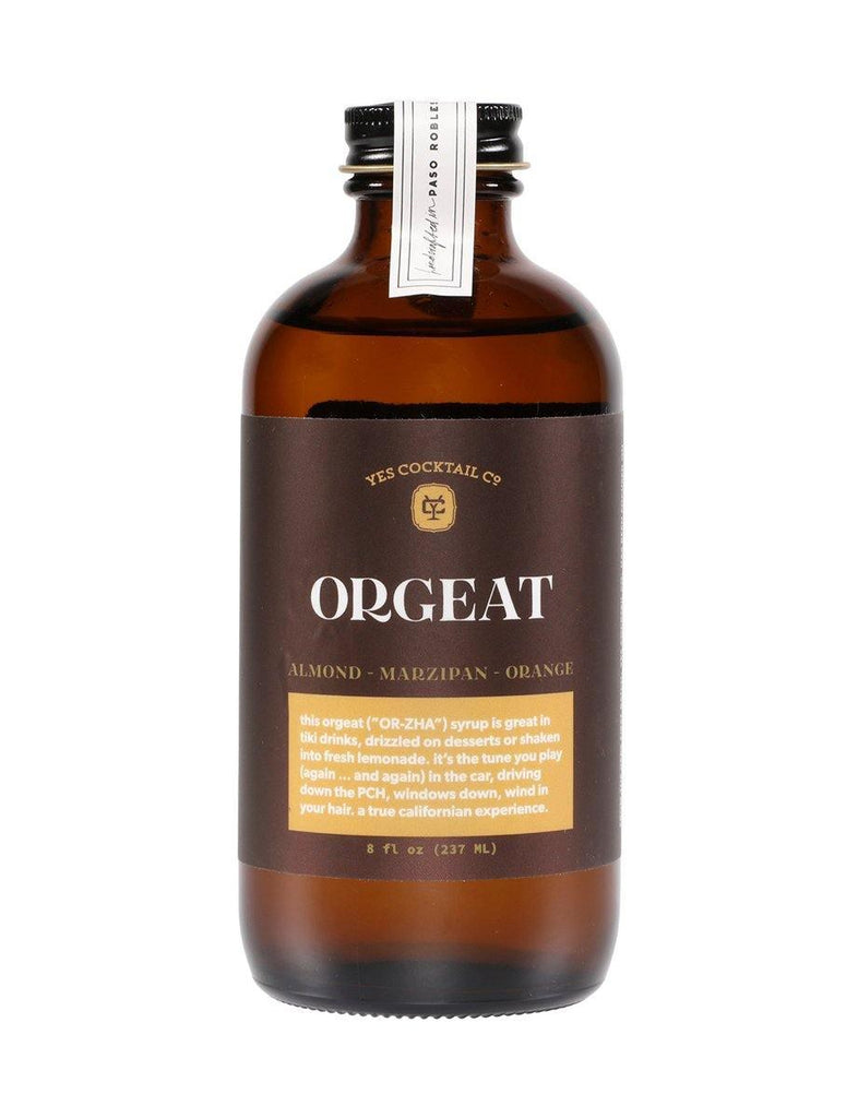 Orgeat Cocktail & Soda Syrup (8oz) by Yes Cocktail Co.