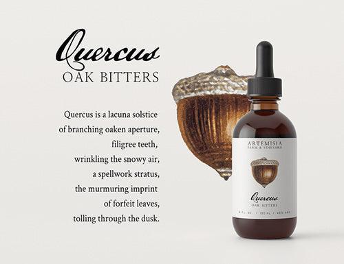 Quercus Oak Cocktail Bitters (4oz) by Artemisia Farm