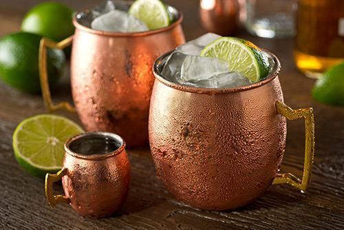 Shiny Copper Barrel Mug (16oz) by Butte Copper Co.