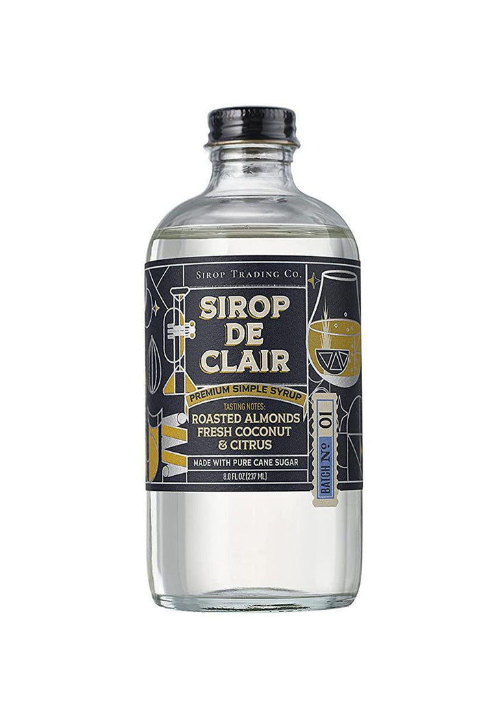 Sirop de Clair Premium Simple Syrup (8oz) by Sirop Trading Co.