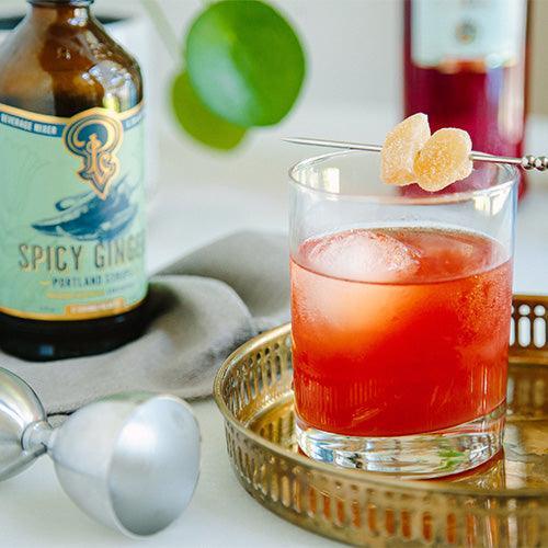 Spicy Ginger Cocktail & Soda Syrup (12oz) by Portland Syrups